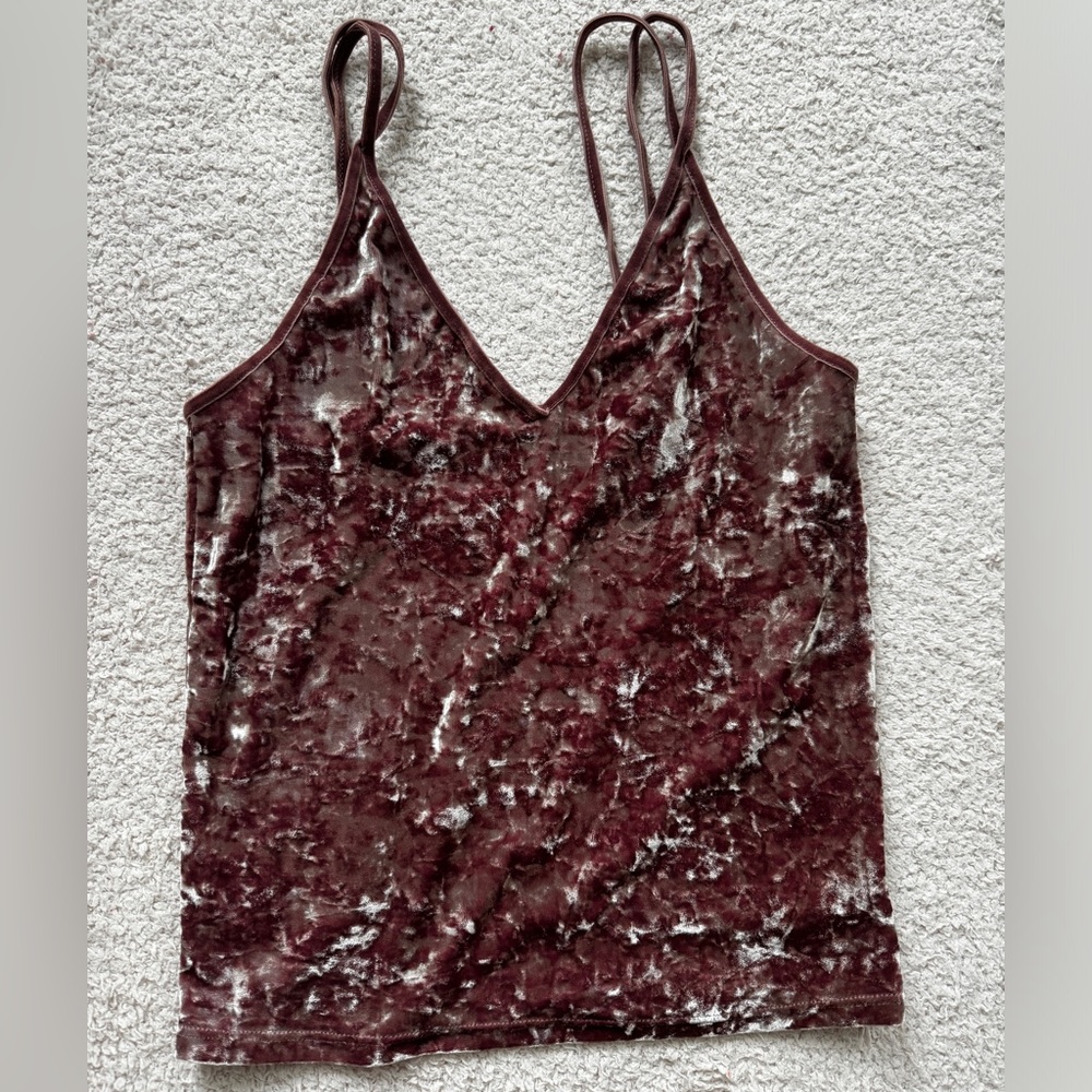 Velvet top